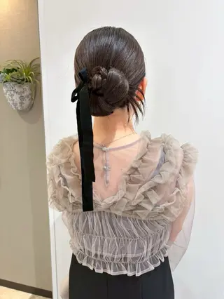 ヘアアレンジ 韓国ヘア🇰🇷 🩵FUKA🩵のヘアスタイル