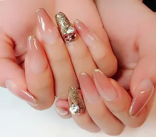 ネイル 🦋YU810 ナチュラル専門店🦋のネイルデザイン