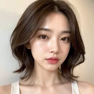 ショート カラー ヘアアレンジ 髪質改善✨韓国ヘア ✨yugiのヘアスタイル