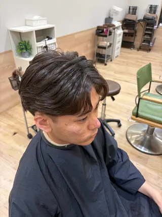 パーマ メンズ 小田 暉のヘアスタイル