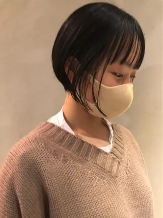 ショート yajima Moemiのヘアスタイル