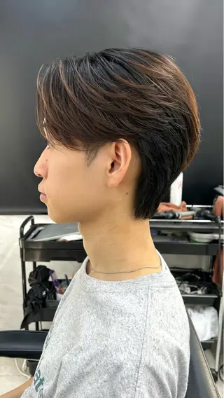 ショート パーマ メンズ メンズスタイリスト 前田雄輝のヘアスタイル