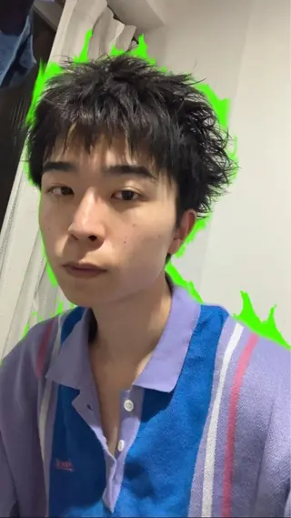 ショート メンズ 本田 央介のヘアスタイル