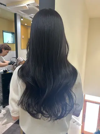 ロング カラー hubhair レイヤー/透明感のヘアスタイル