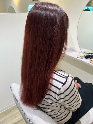 ロング カラー 家坂 佑のヘアスタイル