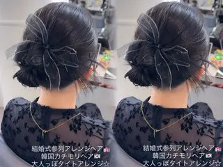 ヘアアレンジ 渋谷韓国レイヤー /SAYAKA🩶ᩚのヘアスタイル