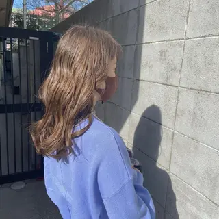 ロング カラー RuLaN AMIのヘアスタイル