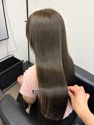 ロング カラー 🥀韓国ヘア🥀 宮津真菜のヘアスタイル