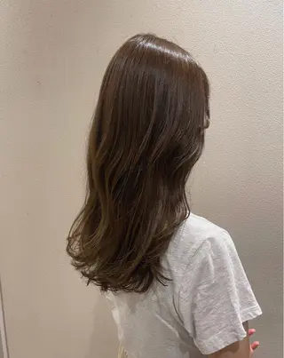 ロング カラー 🫧透明感カラー🫧 古川穂果のヘアスタイル