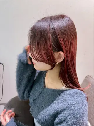 ロング 🇰🇷レイヤー 💐Seinaのヘアスタイル