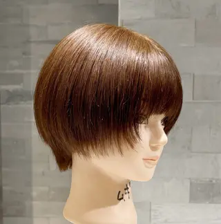 ショート 麥生田 秀太のヘアスタイル