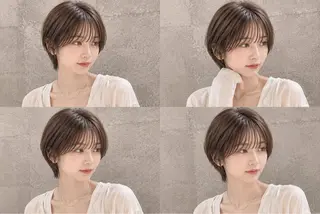 ショート カラー Garden 浅草蔵前のヘアスタイル