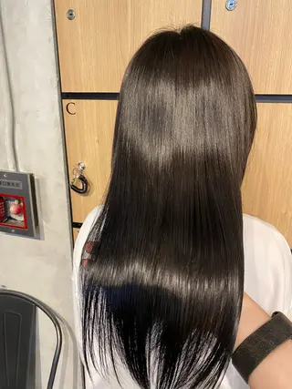 セミロング 髪質改善サロン 梅田/ヨナミネのヘアスタイル