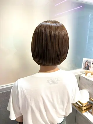 ショート 渋谷/ボブ /艶髪/エイナガのヘアスタイル