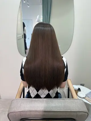 セミロング newi広島/ 尼子修也のヘアスタイル