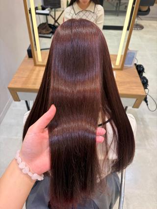 ロング カラー 暖色カラー/アレンジ 🌺URUHA🌺のヘアスタイル