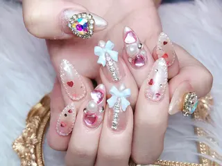 ネイル princess スカルプ専門店のネイルデザイン