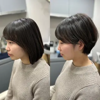 ショート カラー 小林 佳祐のヘアスタイル