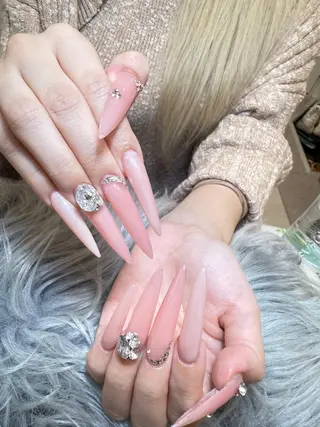 ネイル ANH ゴテゴテネイルのネイルデザイン
