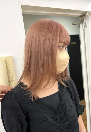 ミディアム カラー パーマ ヘアアレンジ メンズ キッズ ネイル マツエク・マツパ アイブロウ ブリーチ ハイトーン 特化🌈フジタハルキのヘアスタイル