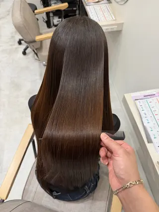 ロング 城崎如哉 /縮毛矯正のヘアスタイル