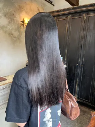 ロング 林 夢良🖤のヘアスタイル