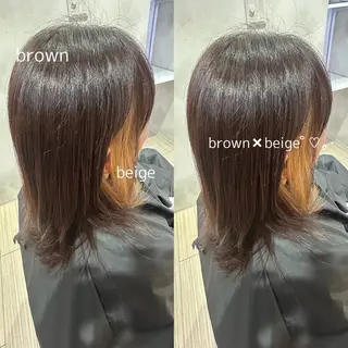 ミディアム ・:*+.さいとう .:+のヘアスタイル