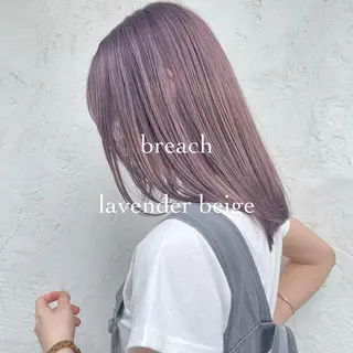 ミディアム 顔周りカット 【オノザワリョウ】のヘアスタイル