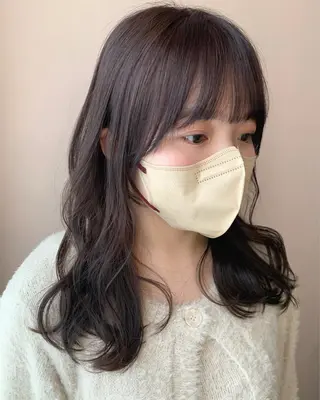 ロング カラー hubhair レイヤー/透明感のヘアスタイル