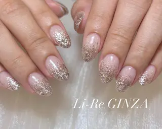 セミロング Li-Re GINZAのネイルデザイン