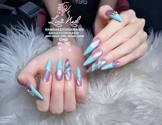 セミロング Linanail Nambaのマツエク・マツパデザイン