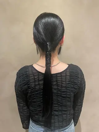 ロング カラー ヘアアレンジ izumi /渋谷のヘアスタイル