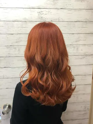 ロング カラー 池田 歩佳のヘアスタイル