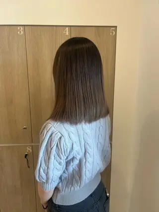 ミディアム ルプラボウ / せとくち ななのヘアスタイル