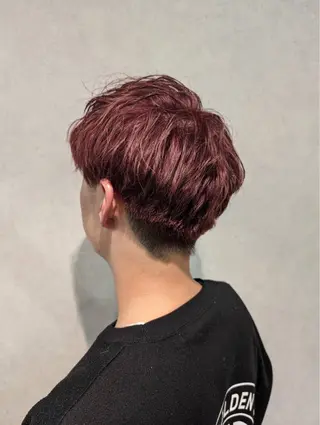 ショート カラー 韓国ヘア🇰🇷 髪質改善✨掛川大輝のヘアスタイル
