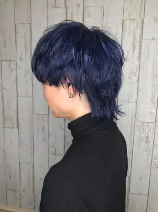 ショート カラー デザインカラー🎨 下北沢 / 磯部のヘアスタイル
