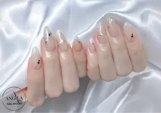 ネイル ANGILA ネイル¨̮S*Y*Kのネイルデザイン