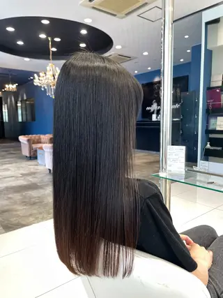 ロング Saya／ 縮毛矯正・髪質改善のヘアスタイル