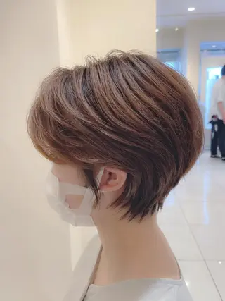 ショート 💎桑原勇志/ ショート/ハイトーンのヘアスタイル
