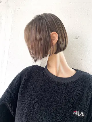 ショート ショート✨ボブ✨代表 新田見美仁のヘアスタイル