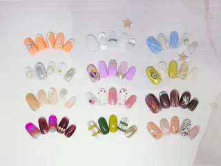 ネイル Wish Nail 恒川のネイルデザイン
