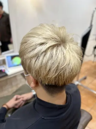 ショート メンズ 丁寧な技術が評判！ nao*c tresのヘアスタイル