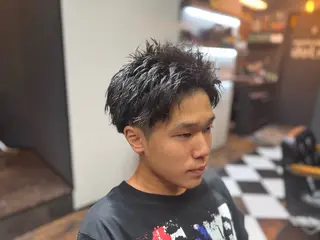 ショート メンズ メンズ専門美容師店長 💈高橋和真💈のヘアスタイル