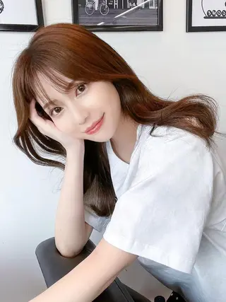 ミディアム 朝3秒で前髪が決まる ✂️ヒロのヘアスタイル