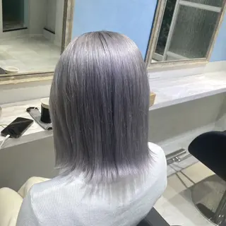 ミディアム ダブルカラー/透明感 カラー/kazusaのヘアスタイル