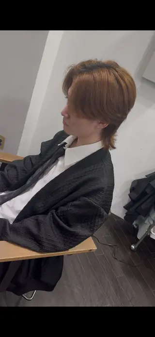 カラー メンズ ⭐️フウタ⭐️/郡山 /透明感カラーのヘアスタイル