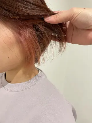 ショート カラー 守屋 颯太のヘアスタイル