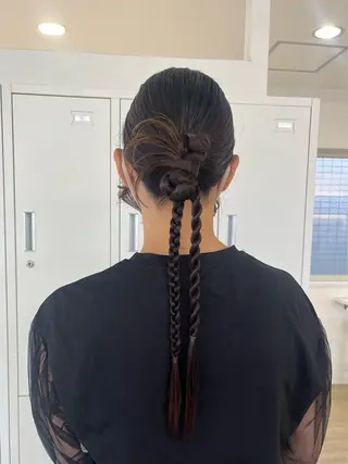 ヘアアレンジ TIDEHAIR YUKINAのヘアスタイル