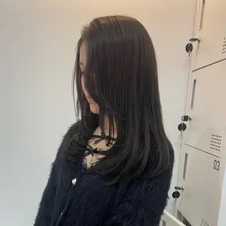 ロング 鈴木 七海のヘアスタイル