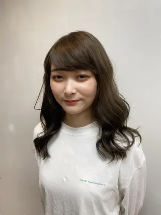 ロング 💜𝑳𝑼𝑵𝑨 🌻母良田愛美🌻のヘアスタイル